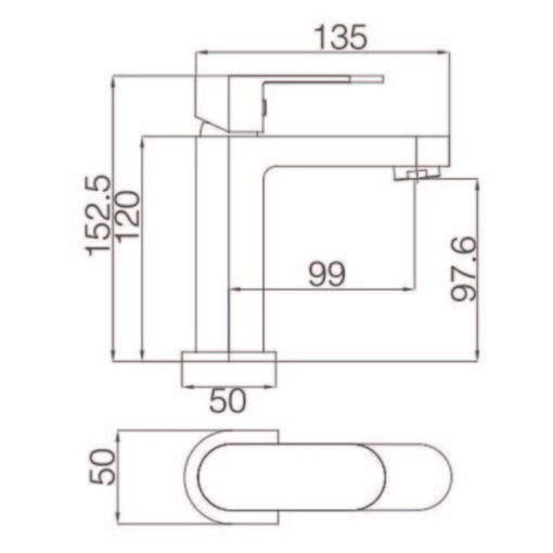 Basin Mixer – 16N-101