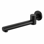 Lucito Swivel Bath Spout Matte Black