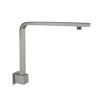 SQUARE SWIVEL SHOWER ARM GUN METAL (NR505GM)