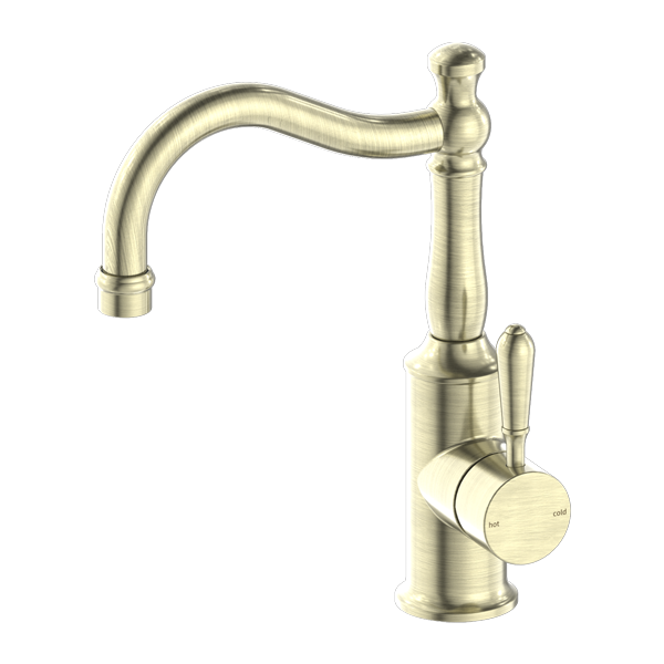 Basin Mixers Aged BrassYork Range - Royal Bath & Kitchen