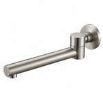 Lucito Swivel Bath Spout Brushed Stainless