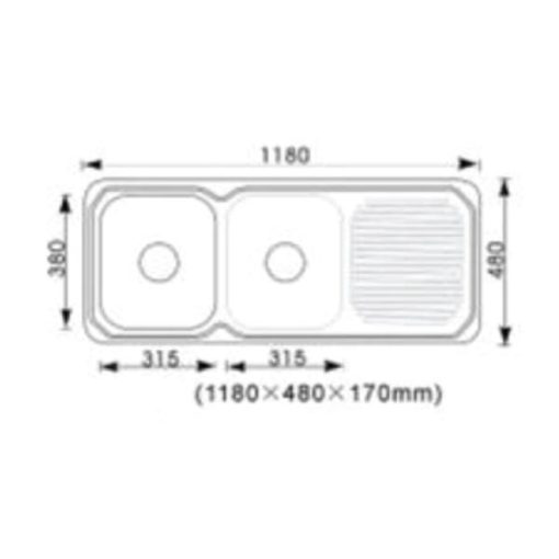 Kitchen Sink FF118P