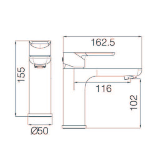 Basin Mixer – 17B-101B