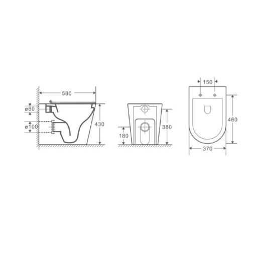 Toilet RBK-1003