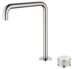 Mica Fluted Soft-Square Hob Sink/Basin Mixer Set