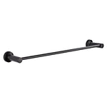 Coen 850mm Single Towel Rail – Black