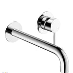 Lucito Basin / Bath Spout & Wall Mixer Set Chrome