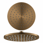 Lucito 250mm Stainless Steel Shower Head Brushed Bronze