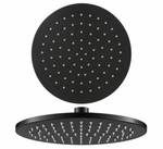Lucito 250mm Stainless Steel Shower Head Matte Black