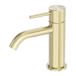 Zen SS316L Basin Mixer Brushed Gold (NR162201BG) - Royal Bath & Kitchen