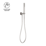 Zen SS316L Shower On Bracket Brushed Nickel (NR162205d02BN)