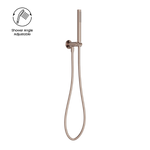 Zen SS316L Shower On Bracket Brushed Bronze (NR162205d02BZ)