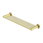 MECCA METAL SHOWER SHELF BRUSHED GOLD (NR1987aBG)