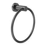 Dolce II Hand Towel Ring Gun Metal (NR2080GM)