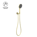 OPAL SHOWER ON BRACKET WITH AIR SHOWER II BRUSHED GOLD (NR251905FBG)