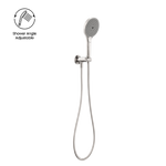 OPAL SHOWER ON BRACKET WITH AIR SHOWER II BRUSHED NICKEL (NR251905FBN)