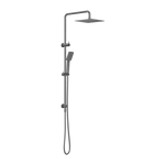 SQUARE PROJECT TWIN SHOWER GUN METAL (NR232105EGM)