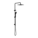 SQUARE PROJECT TWIN SHOWER MATTE BLACK (NR232105EMB)
