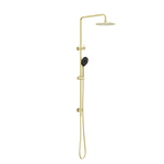 Round Project Twin Shower 4 Star Rating Brushed Gold