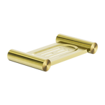 NEW MECCA SOAP DISH HOLDER BRUSHED GOLD (NR2381BG)