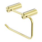 NEW MECCA TOILET ROLL HOLDER BRUSHED GOLD (NR2386BG)