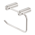 NEW MECCA TOILET ROLL HOLDER BRUSHED NICKEL (NR2386BN)