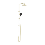 Round Twin Shower With Air Shower II Brushed Gold (NR250805d02BG)