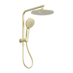 Mecca 2 In 1 Twin Shower Brushed Gold (NR250805eBG)