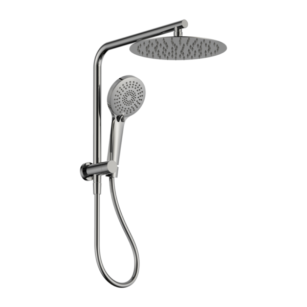 Mecca 2 In 1 Twin Shower Chrome (NR250805eCH)