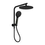 Mecca 2 In 1 Twin Shower Matte Black (NR250805eMB)