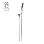 SQUARE SHOWER ON BRACKET CHROME (NR309CH)