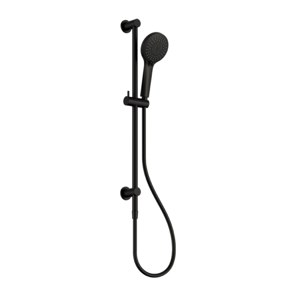 3 Function Shower Rail Matte Black (NR314aMB)