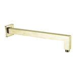 SQUARE SHOWER ARM BRUSHED GOLD (NR501BG)