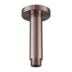 Round Ceiling Arm 100mm Length Brushed Bronze (NR503100BZ)