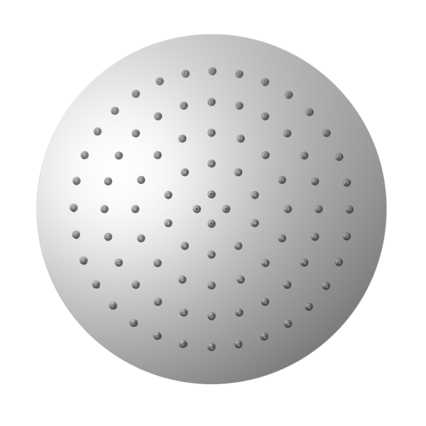 250mm Round Stainless Steel Shower Head 4 Star Rating Chrome (NR507036CH)