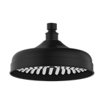 YORK 200MM SHOWER HEAD MATTE BLACK (NR508094MB)