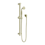 York Shower Rail With Metal Hand Shower Aged Brass (NR692105A02AB)