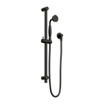 York Shower Rail With Metal Hand Shower Matte Black (NR692105A02MB)