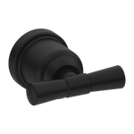 YORK ROBE HOOK MATTE BLACK (NR6982MB)