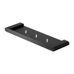 BIANCA METAL SHOWER SHELF MATTE BLACK (NR9087aMB)