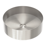 OPAL ROUND 400MM STAINLESS STEEL BASIN BRUSHED NICKEL (NRB401rBN)