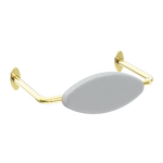 Mecca Care DDA Accessible Toilet Backrest Brushed Gold (NRCR0001BG)