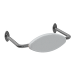 Mecca Care DDA Accessible Toilet Backrest Gun Metal (NRCR0001GM)