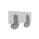 MECCA CARE SHOWER SEAT 960X330MM GUN METAL (NRCR0002GM)