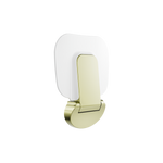 MECCA CARE SHOWER SEAT 400X330MM BRUSHED GOLD (NRCR0003BG)