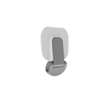 MECCA CARE SHOWER SEAT 400X330MM GUN METAL (NRCR0003GM)