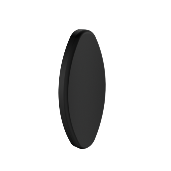 BACKREST REMOVABLE WALL COVER PLATE MATTE BLACK (NRCR0005MB)