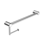 MECCA CARE 25MM TOILET ROLL RAIL 300/450MM CHROME