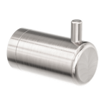 MECCA CARE 25MM WALL HOOK BRUSHED NICKEL (NRCR2582BN)