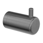 MECCA CARE 25MM WALL HOOK GUN METAL (NRCR2582GM)